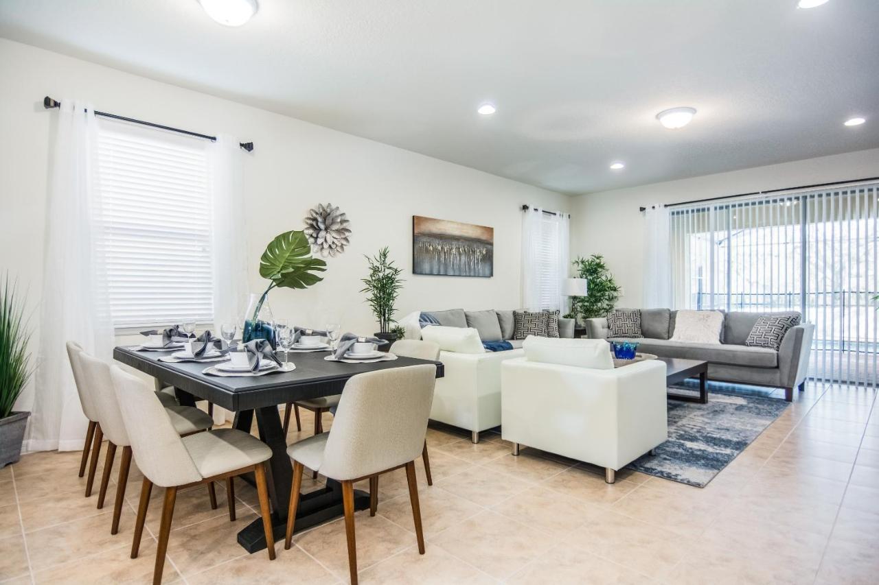 Luxury 7Br 6Ba Home Private Pool And Bbq Only13Min To Disney 4788 Sqft Kissimmee Kültér fotó